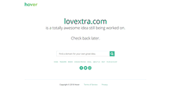 Desktop Screenshot of lovextra.com
